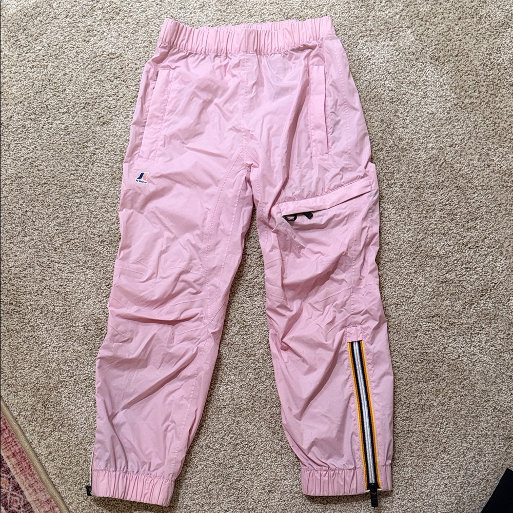 WORN ONCE K-Way Pink Kids Cargo Pants